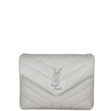 Saint Laurent Toy Loulou (white) Front