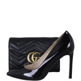 Gucci GG Marmont Matelasse Chain Wallet Shoe