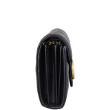 Gucci GG Marmont Matelasse Chain Wallet Side