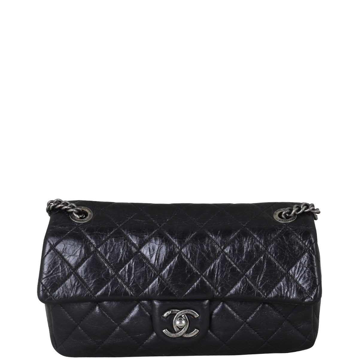 Chanel CC Duo Colour Flap Bag Front