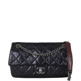 Chanel CC Duo Colour Flap Bag Front With Strap