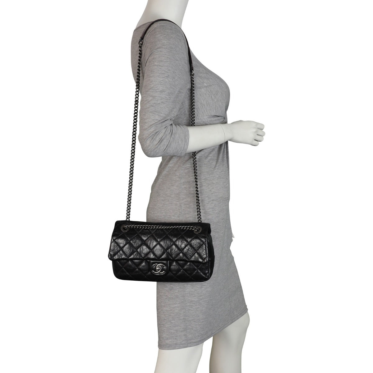Chanel CC Duo Colour Flap Bag Mannequin