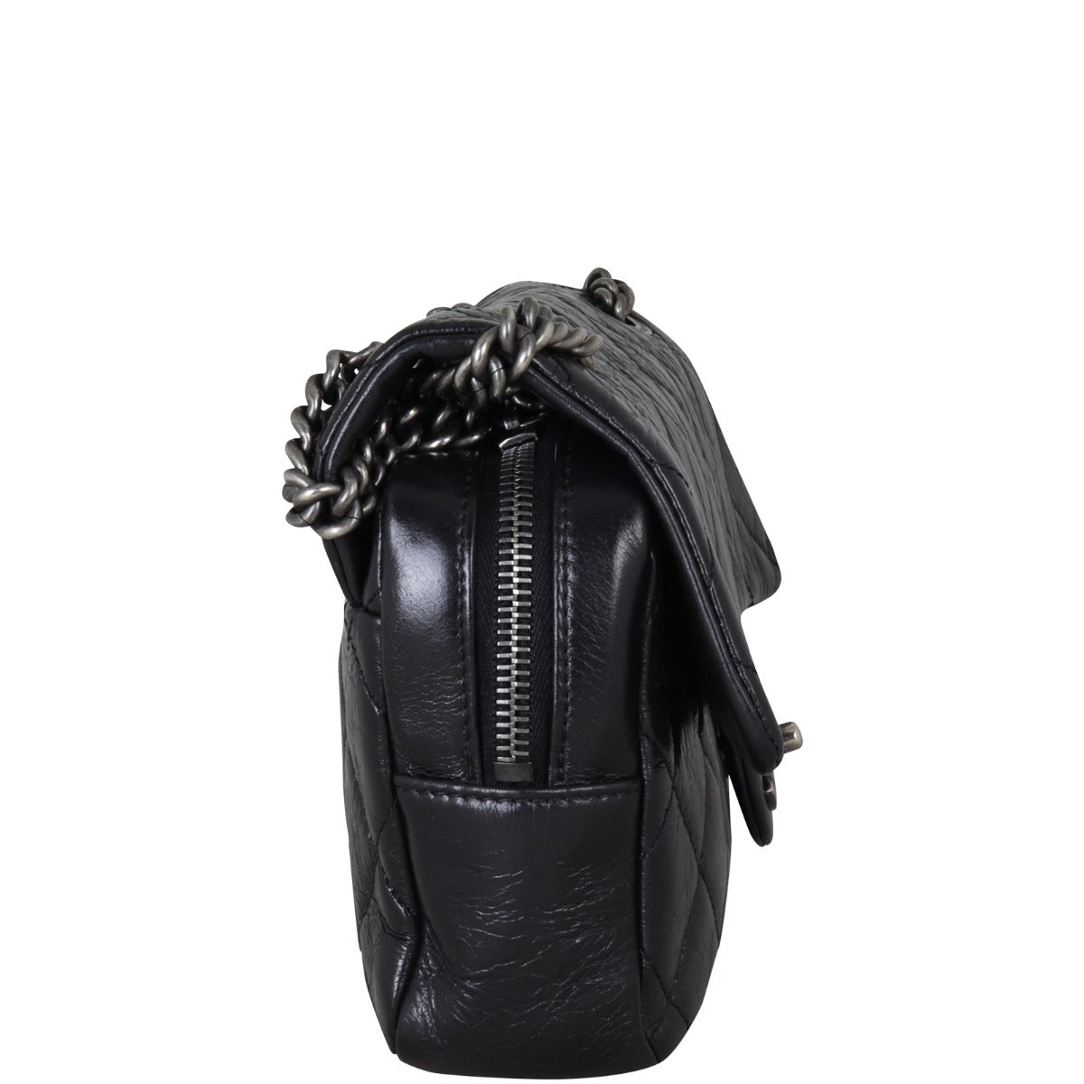 Chanel CC Duo Colour Flap Bag Side