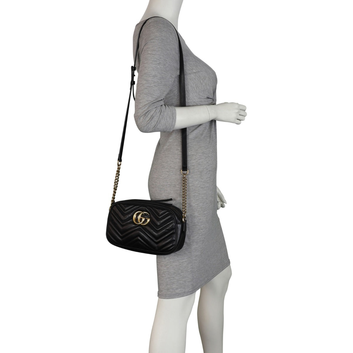 Gucci GG Marmont Small Camera Bag Mannequin