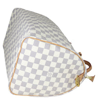 Louis Vuitton Speedy 35 Damier Azur Corner Distance