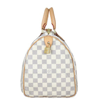Louis Vuitton Speedy 35 Damier Azur Side