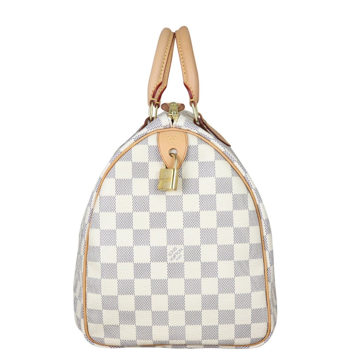 Louis Vuitton Speedy 35 Damier Azur Side