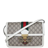 Gucci GG Supreme Queen Margaret Shoulder Bag Front With Strap