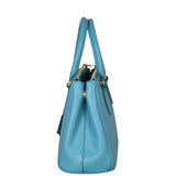 Prada Saffiano Lux Galleria Double Zip Tote Mini Side