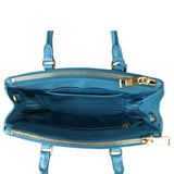 Prada Saffiano Lux Galleria Double Zip Tote Mini Whole Interior