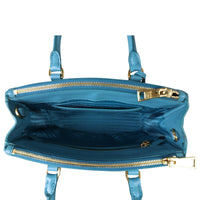 Prada Saffiano Lux Galleria Double Zip Tote Mini Whole Interior