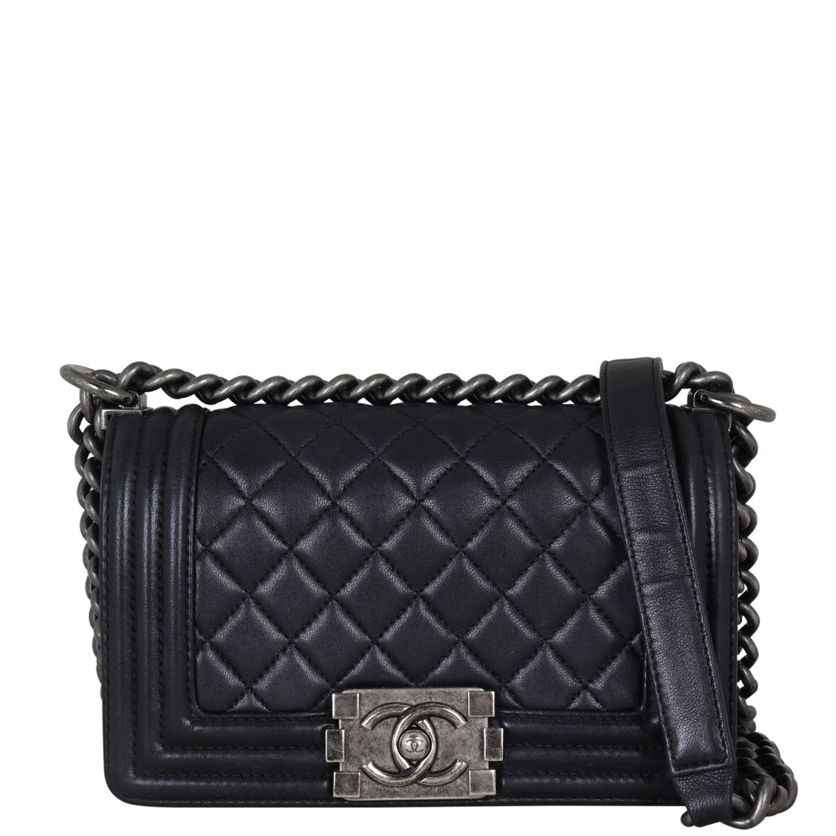 Chanel Boy Small Front With Strap