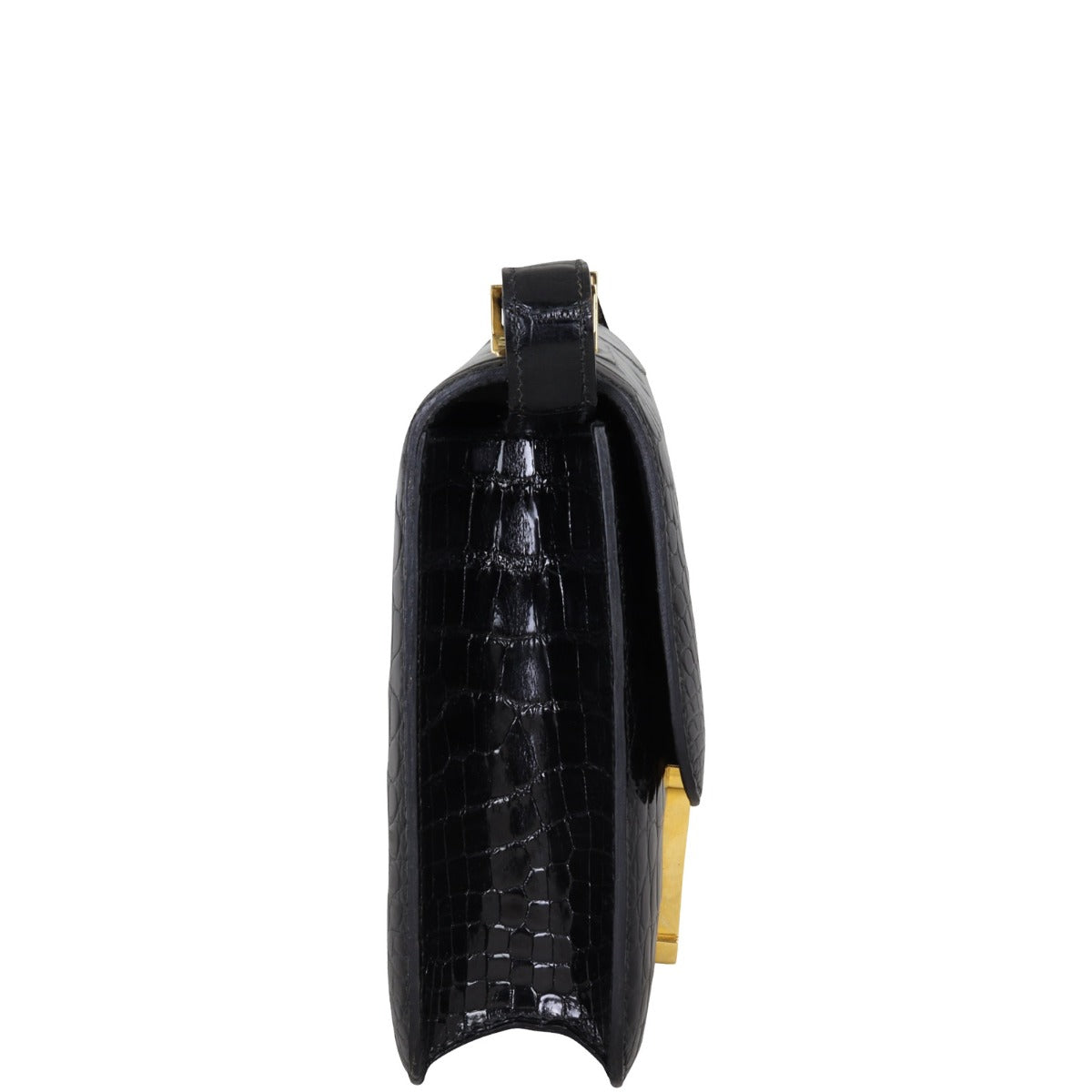 Hermes Constance 23 Porosus Crocodile Side