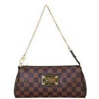 Louis Vuitton Eva Pochette Damier Ebene Front