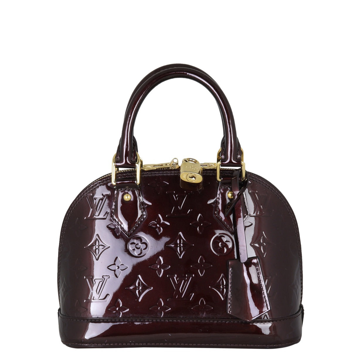 Louis Vuitton Alma BB Monogram Vernis Front