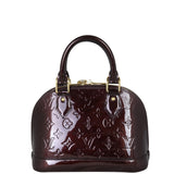 Louis Vuitton Alma BB Monogram Vernis back