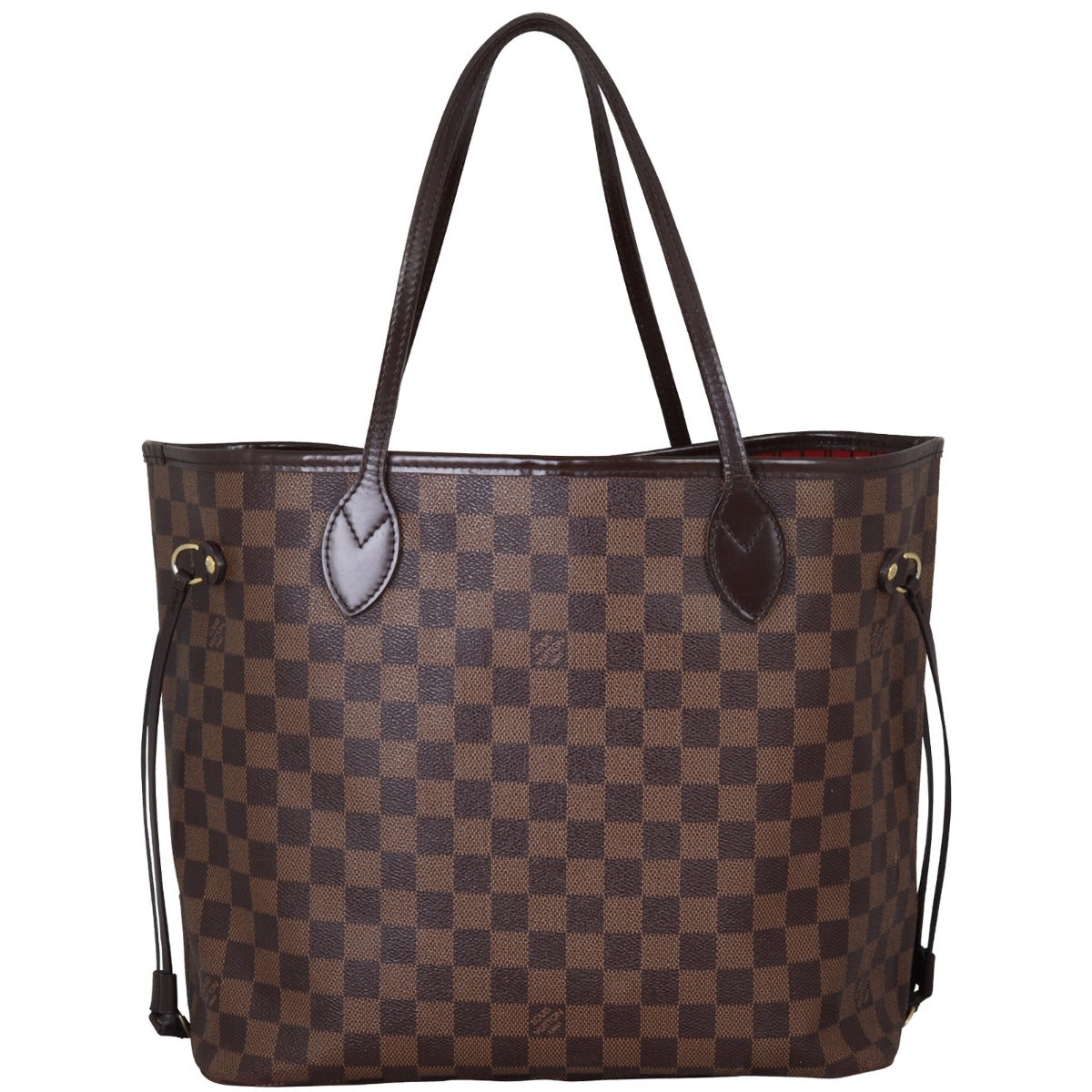 Louis Vuitton Neverfull MM Damier Ebene Back