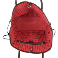 Louis Vuitton Neverfull MM Damier Ebene Whole Interior 