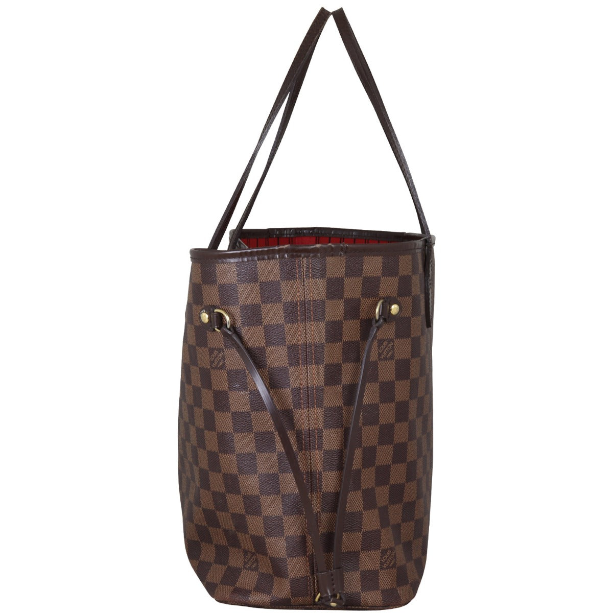 Louis Vuitton Neverfull MM Damier Ebene Side