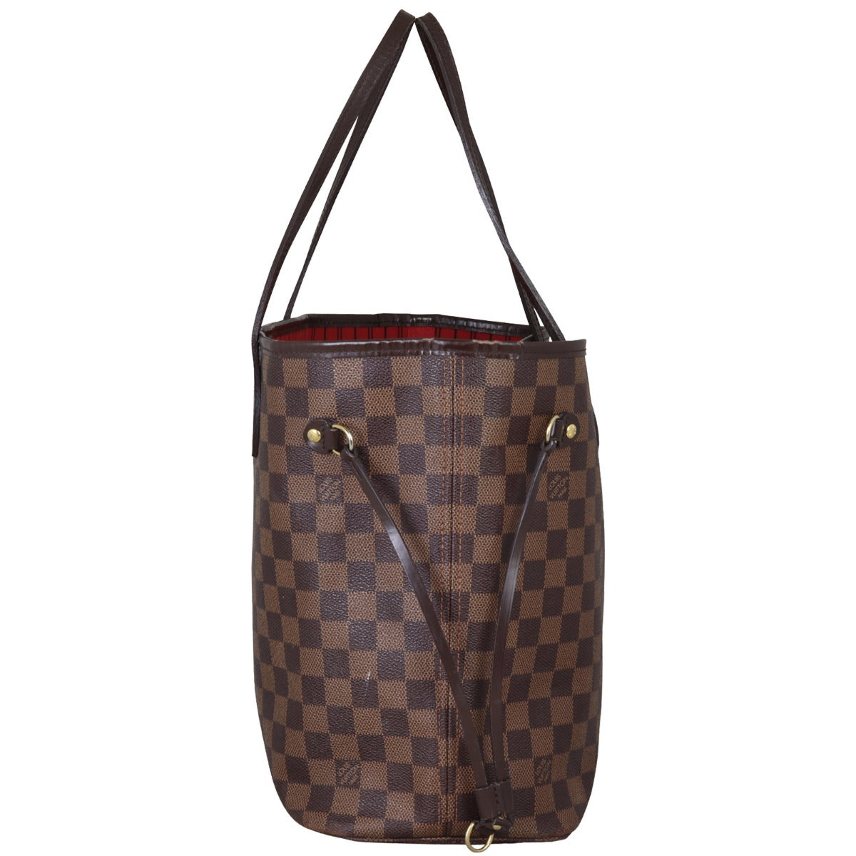 Louis Vuitton Neverfull MM Damier Ebene Side