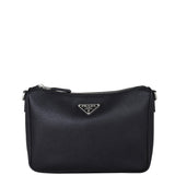 Prada Saffiano Shoulder Bag Front