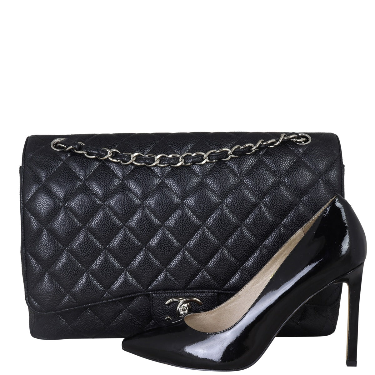 Chanel Classic Double Flap Maxi Shoe
