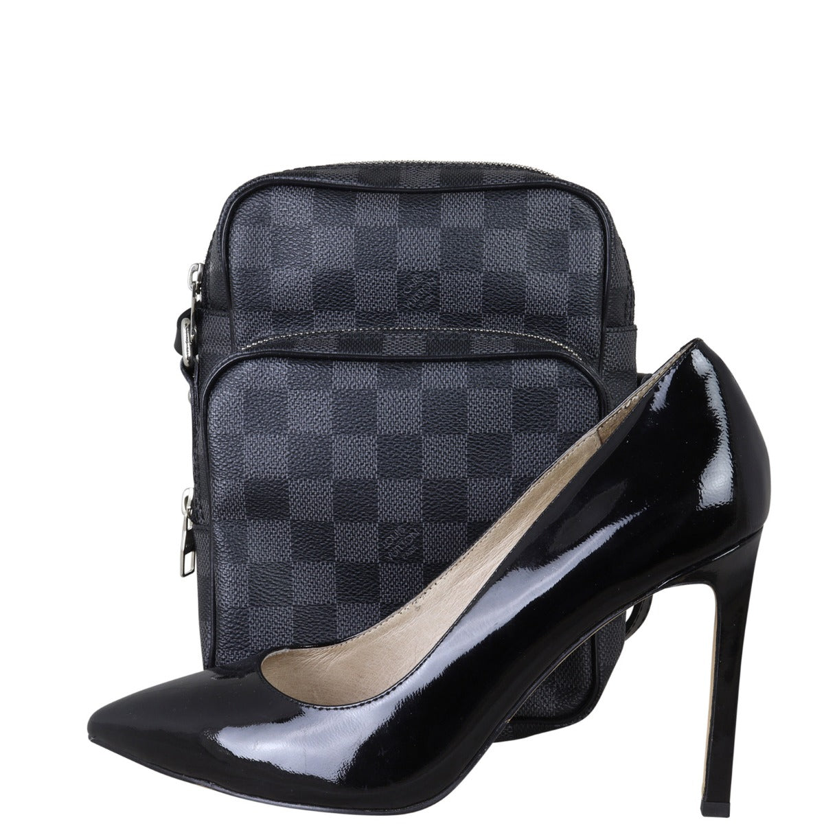 Louis Vuitton Rem Damier Graphite Shoe