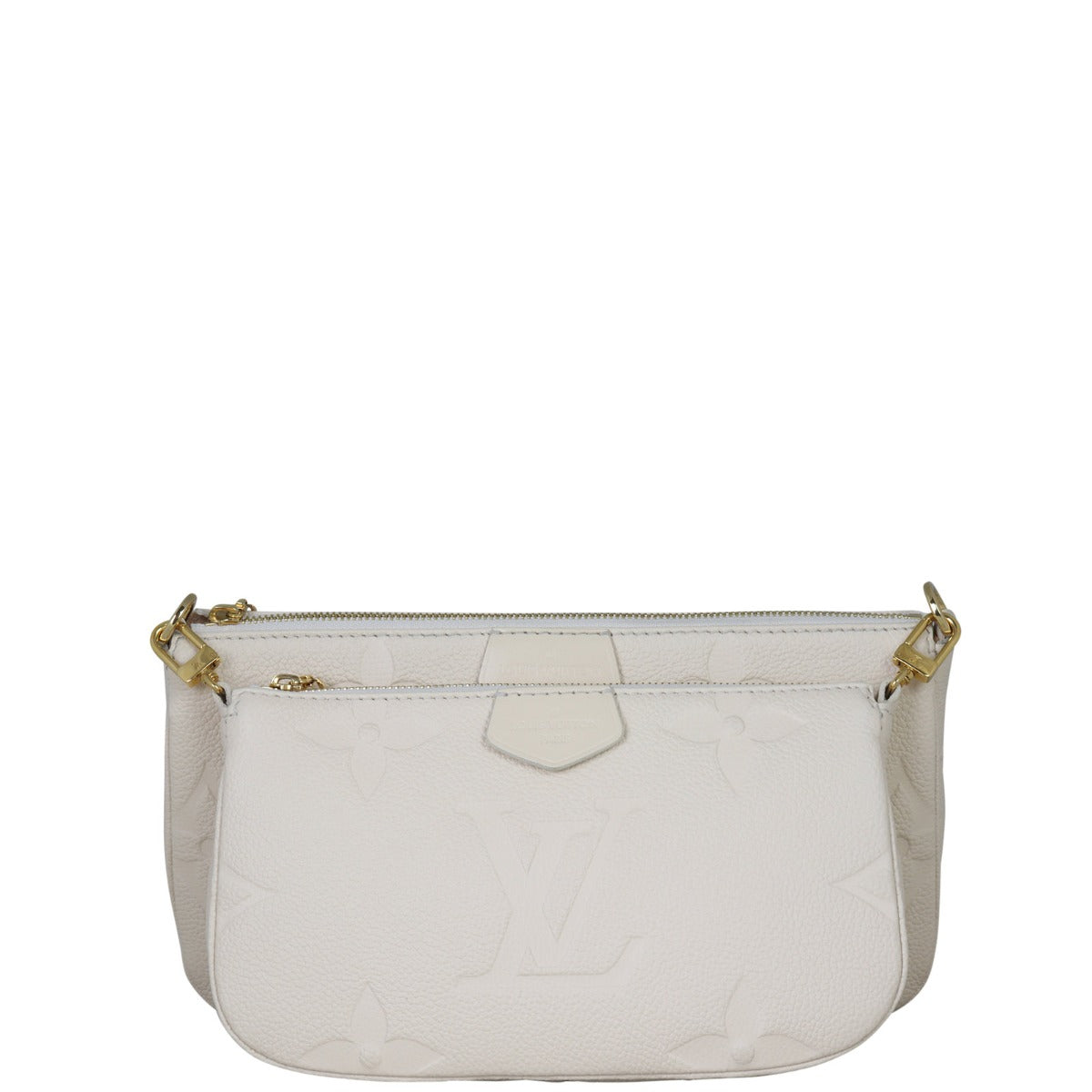 Louis Vuitton Multi Pochette Accessoires Monogram Empreinte Front