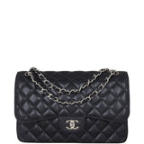Chanel Classic Double Flap Jumbo Front With Chain