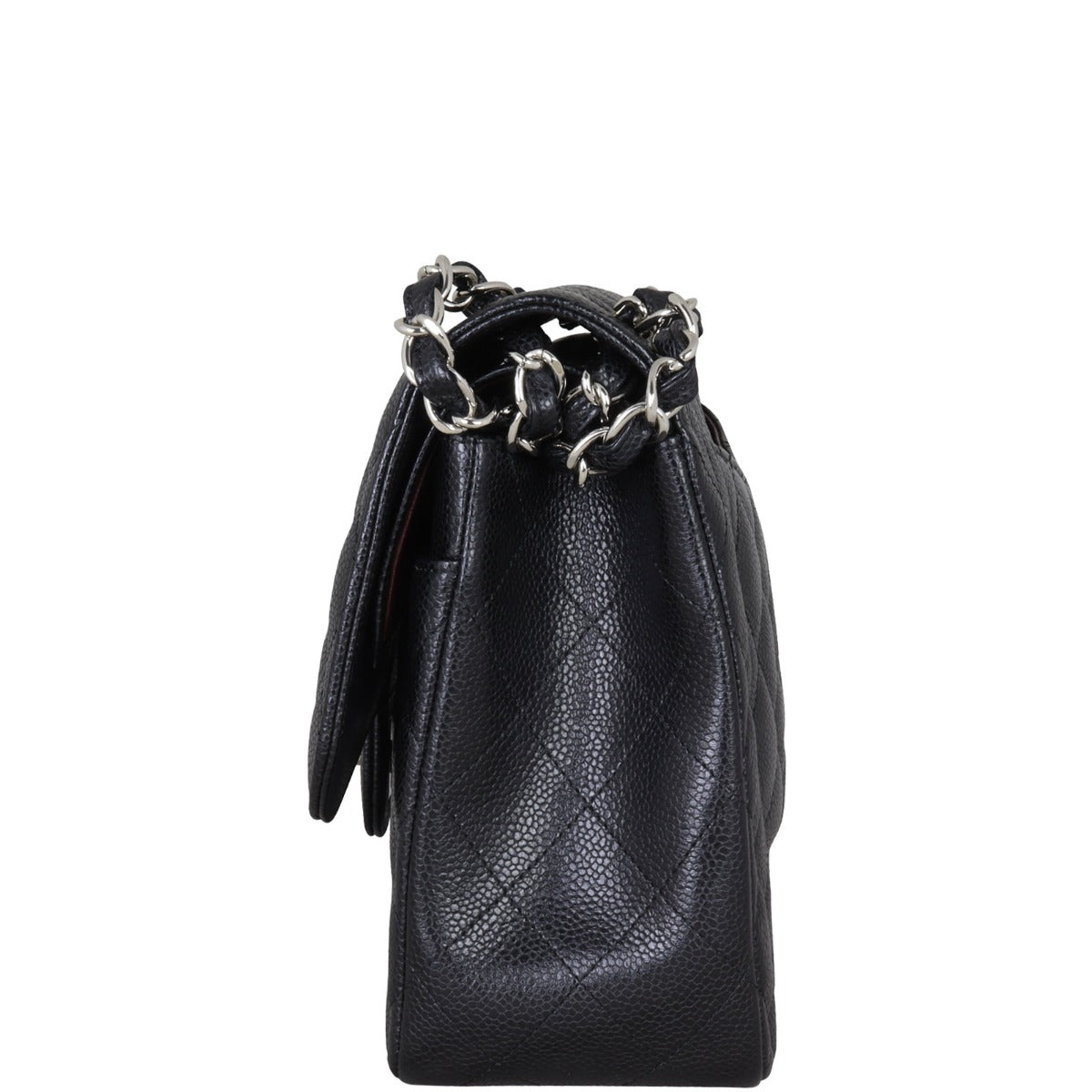 Chanel Classic Double Flap Jumbo Side