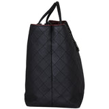 Chanel CC Charm Two Way Shopping Tote Side