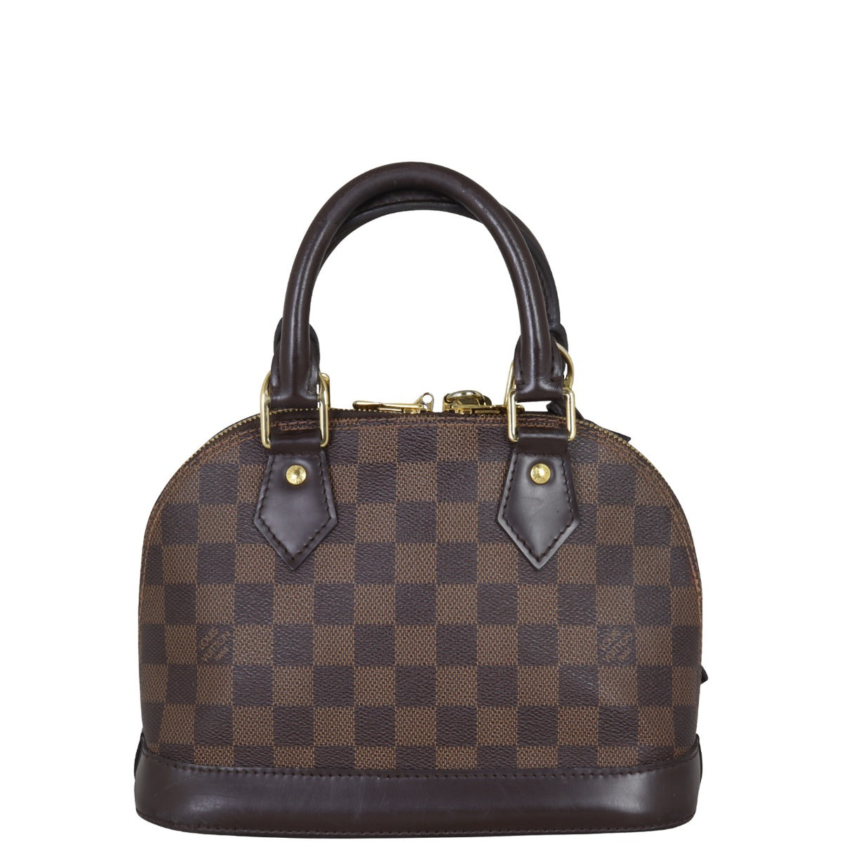 Louis Vuitton Alma BB Damier Ebene Back