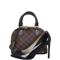 Louis Vuitton Alma BB Damier Ebene Shoe