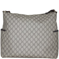 Gucci GG Supreme Side Pocket Messenger Bag Back