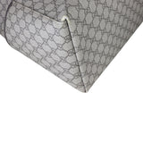 Gucci GG Supreme Side Pocket Messenger Bag Corner Close Up