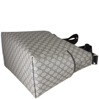 Gucci GG Supreme Side Pocket Messenger Bag Corner Distance