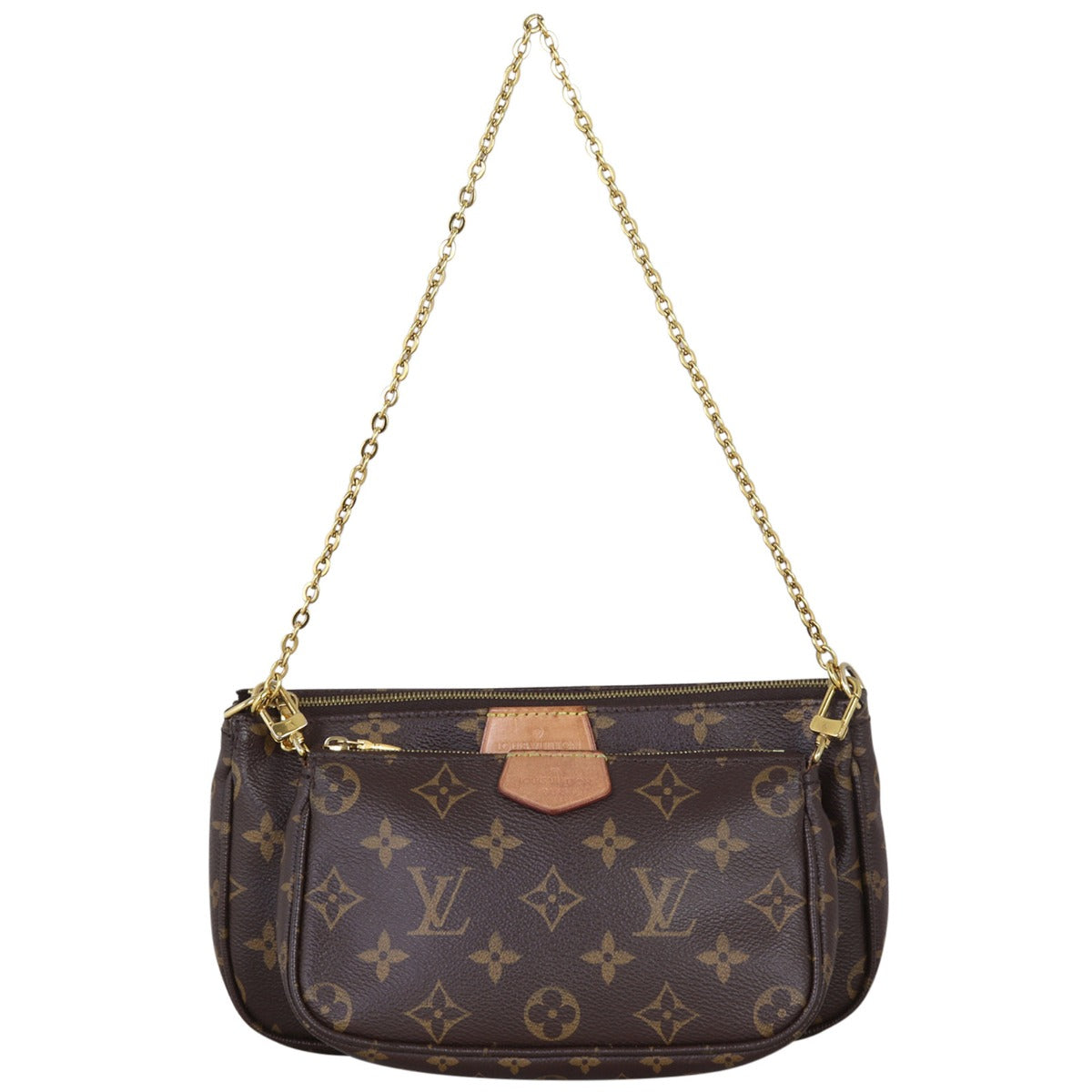 Louis Vuitton Multi Pochette Accessoires Monogram Front