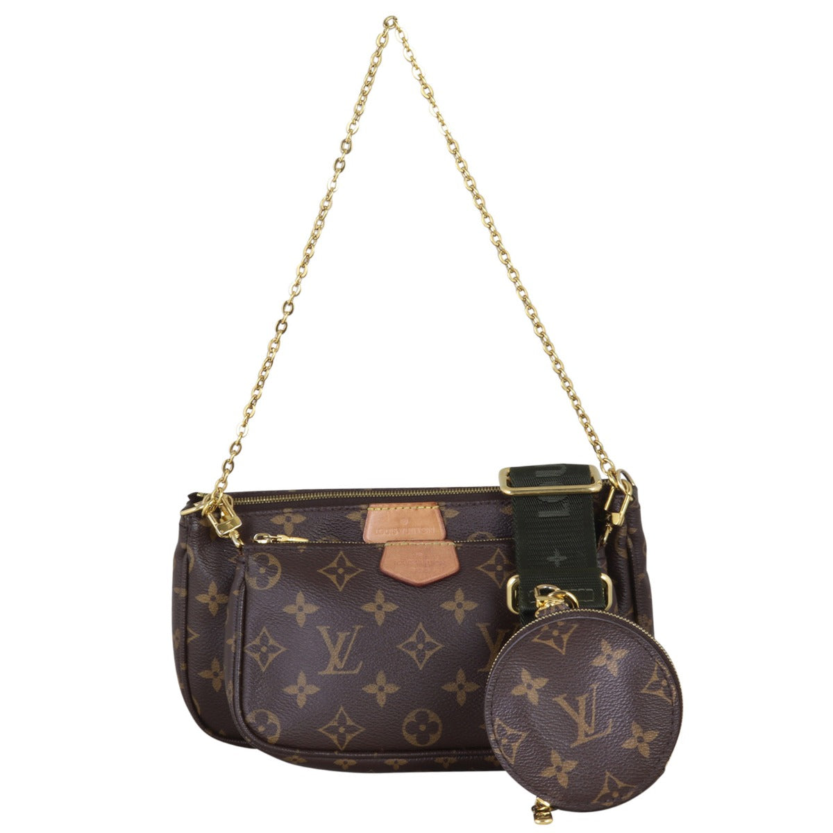 Louis Vuitton Multi Pochette Accessoires Monogram Front With Pouch