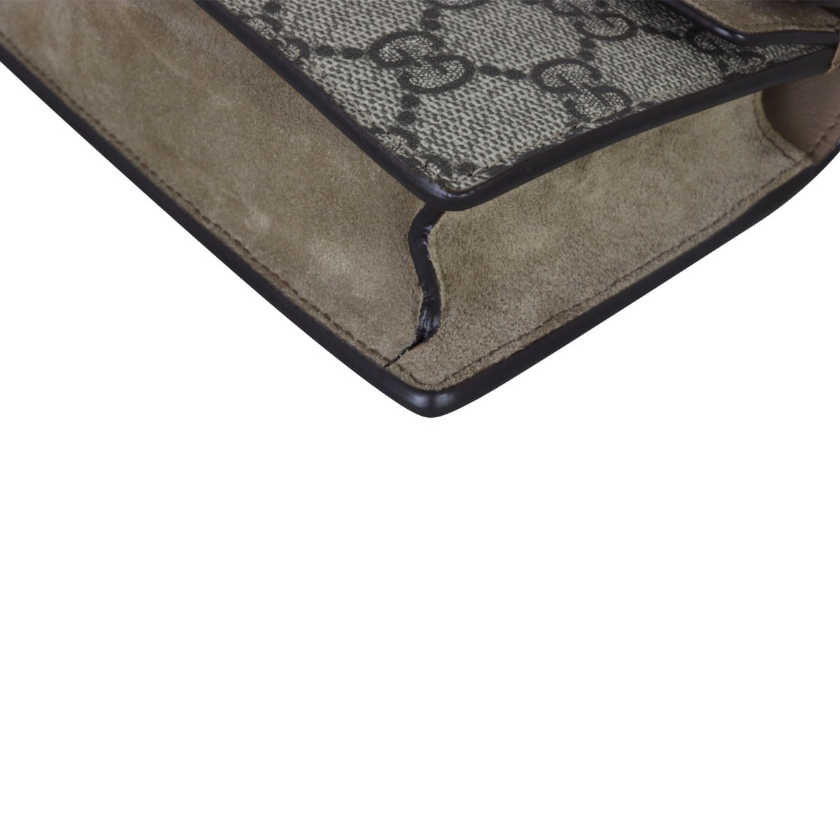 Gucci Dionysus GG Supreme Super Mini Bag Corner Close Up