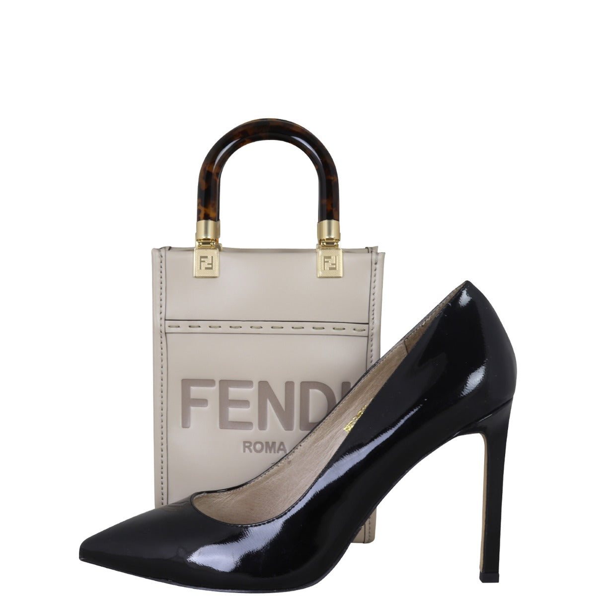 Fendi Mini Sunshine Shopper Shoe