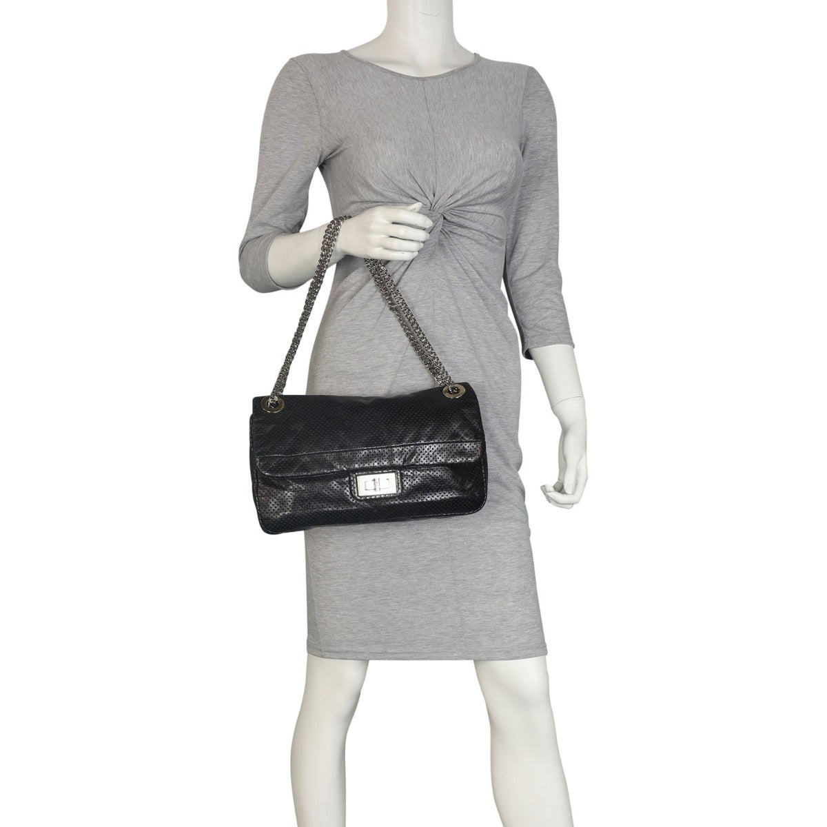 Chanel Perforated Drill Flap Bag Mannequin