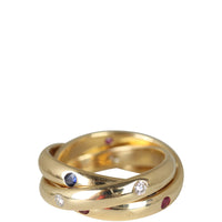 Cartier Constellation 18k Yellow Gold Trinity Ring 