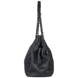 Chanel Mademoiselle Bowler Bag Large Side