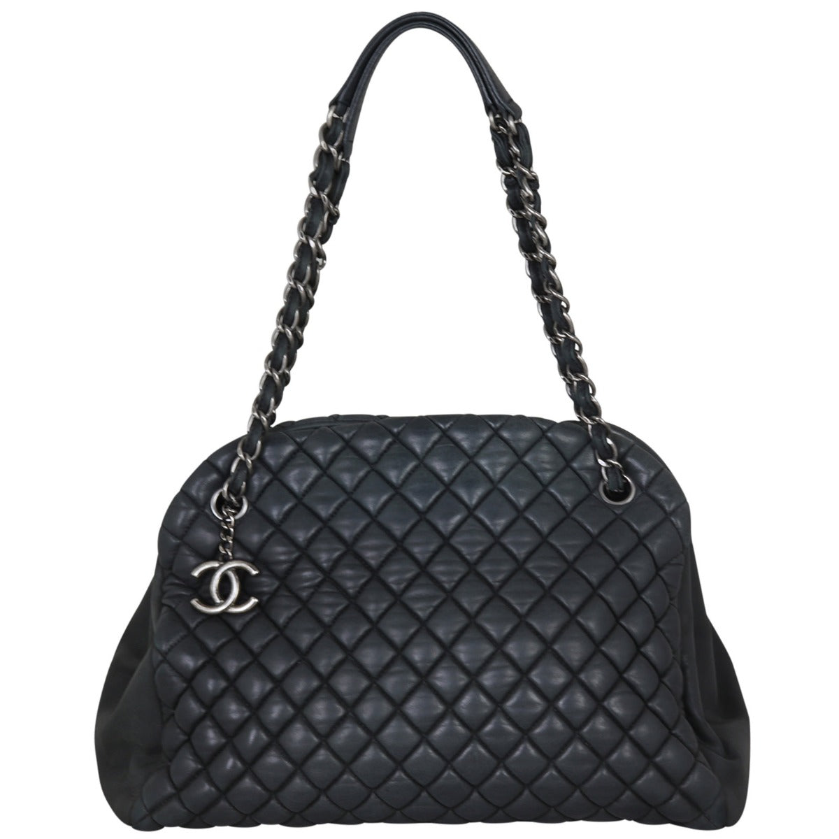 Chanel Mademoiselle Bowler Bag Large Front