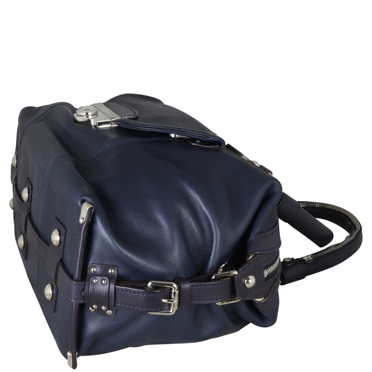 Louis Vuitton Sac Leather Duffle bag Corner Distance