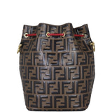 Fendi Mon Tresor Bucket Bag Back