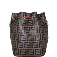 Fendi Mon Tresor Bucket Bag Back