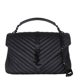 Saint Laurent College Large Front with Chain