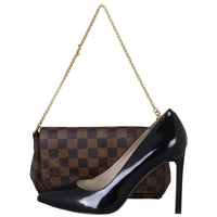 Louis Vuitton Favorite PM Damier Ebene Shoe