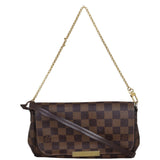 Louis Vuitton Favorite PM Damier Ebene Front With Strap